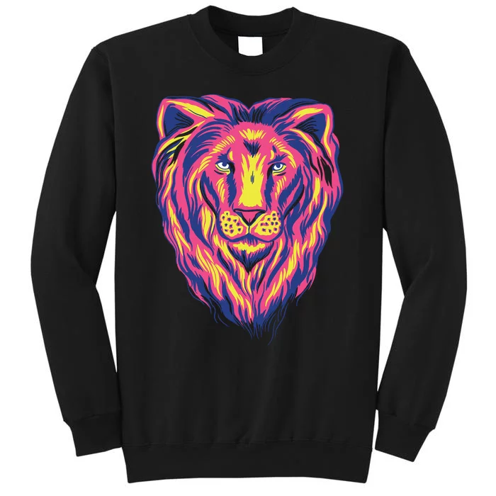 Colorful Lion Sweatshirt