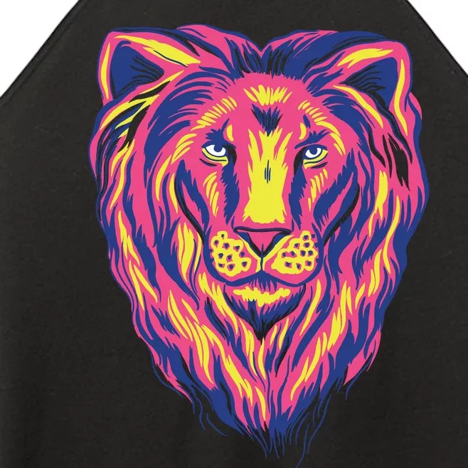 Colorful Lion Women’s Perfect Tri Rocker Tank