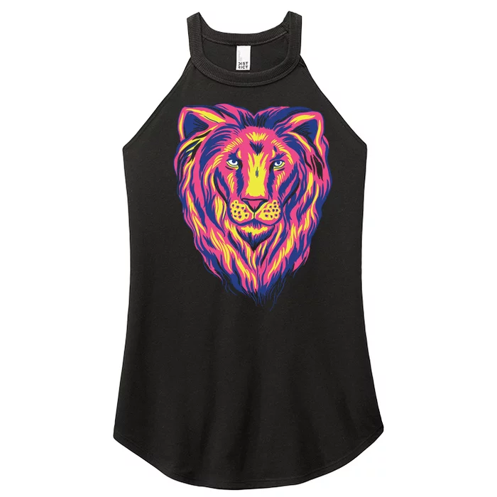 Colorful Lion Women’s Perfect Tri Rocker Tank