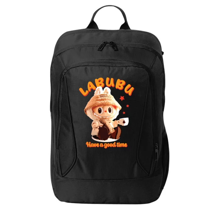 Cute Labubu Classic Pose Funny Labubu City Backpack