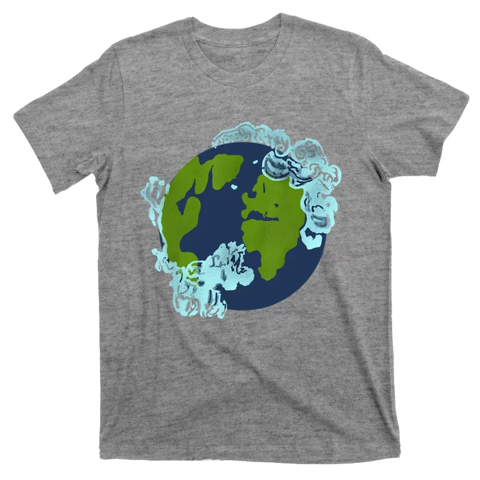 Cassie Lang Continents Clouds Funny Nerd Geek Ant Graphic T-Shirt