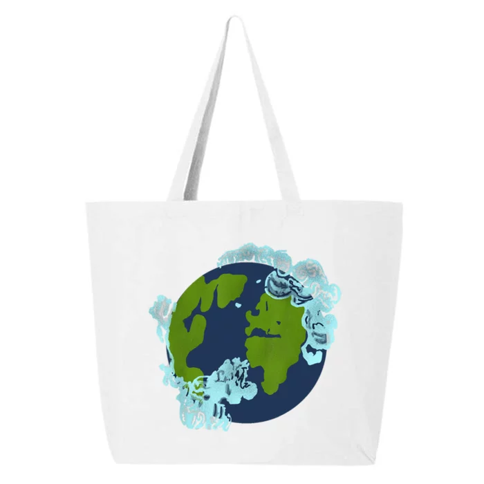 Cassie Lang Continents Clouds Funny Nerd Geek Ant Graphic 25L Jumbo Tote