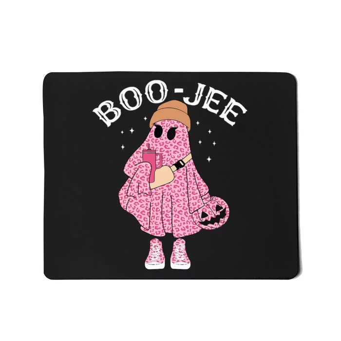 Coffee Lovers Cute Ghost Halloween Costume Boujee Boojee Mousepad