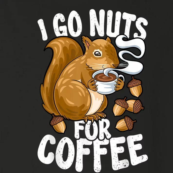 Coffee Lover, Coffee Drinker Tee, Funny Squirrel Toddler Long Sleeve Shirt