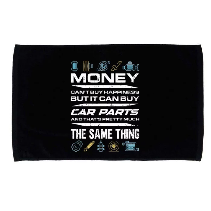 Car Lover Car Owner Funny Car Lover Microfiber Hand Towel