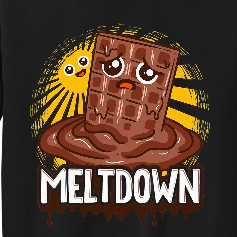 Chocolate Lovers Candy Chocolate Bar Meltdown Sweatshirt