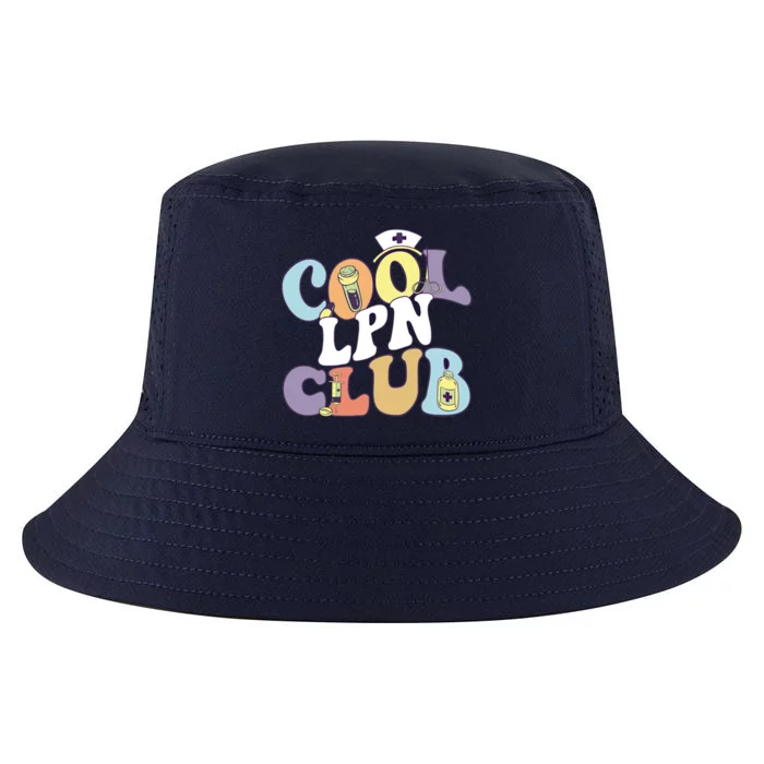 Cool Lpn Club Registered Nurse Medical Practitioner Groovy Meaningful Gift Cool Comfort Performance Bucket Hat