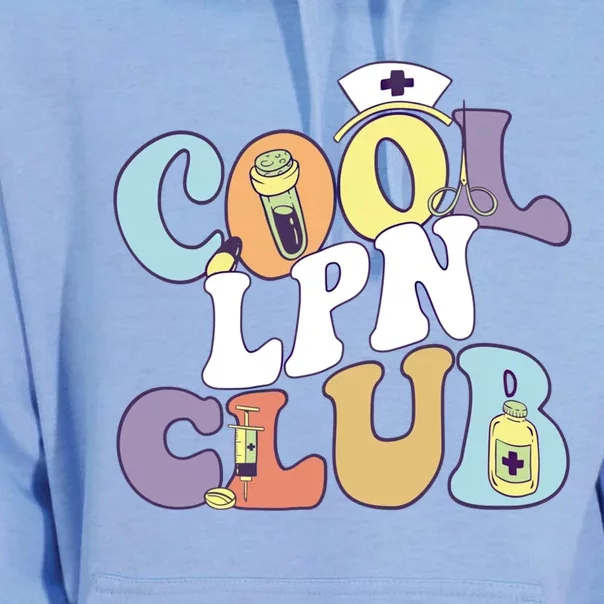 Cool Lpn Club Registered Nurse Medical Practitioner Groovy Meaningful Gift Unisex Surf Hoodie