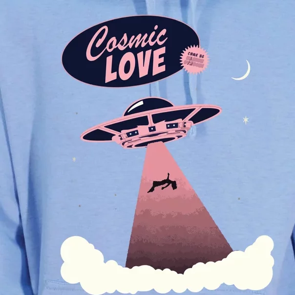 Cosmic Love Unisex Surf Hoodie