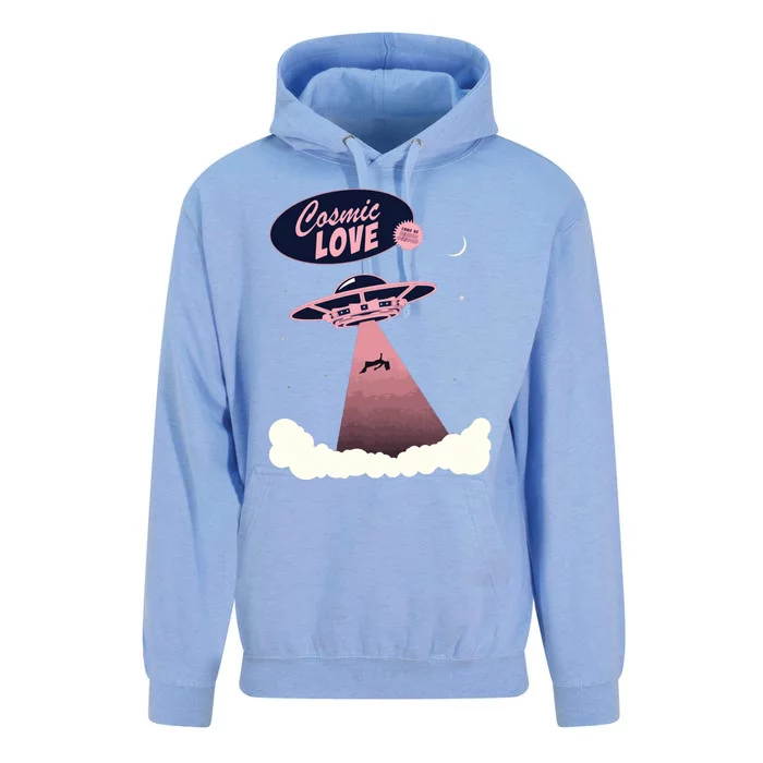 Cosmic Love Unisex Surf Hoodie