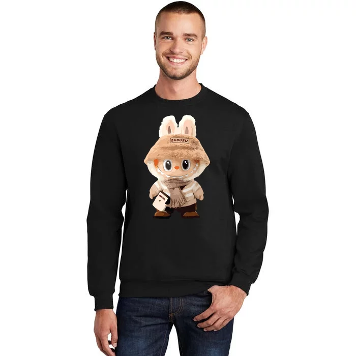 Cute Labubu Classic Pose Fun Labubu Lover Gifts Sweatshirt