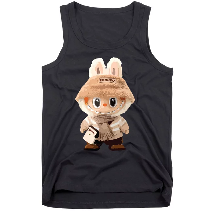 Cute Labubu Classic Pose Fun Labubu Lover Gifts Tank Top