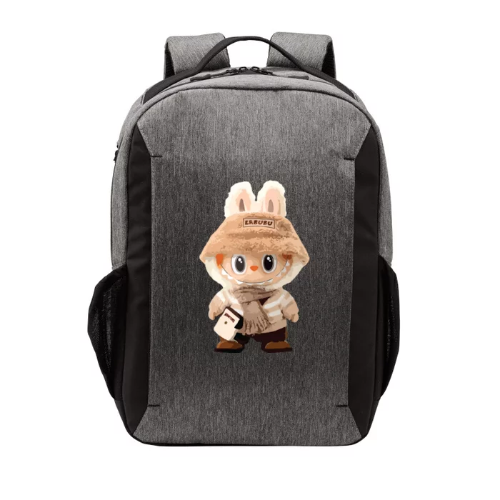 Cute Labubu Classic Pose Fun Labubu Lover Gifts Vector Backpack