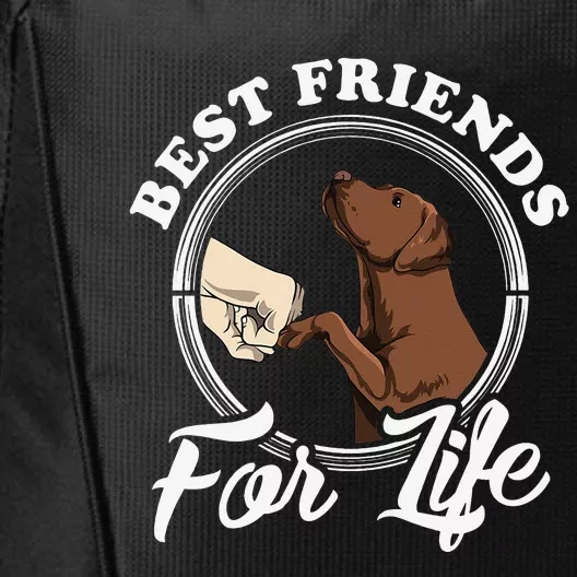 Chocolate Labrador Design Funny Chocolate Labrador Lovers City Backpack