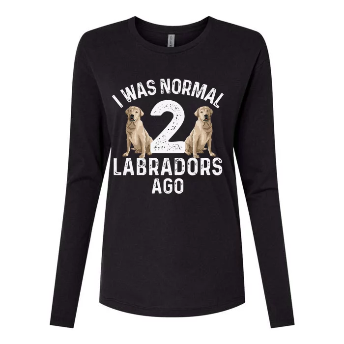 Cute Labrador Design For Labrador Retriever Lovers Womens Cotton Relaxed Long Sleeve T-Shirt