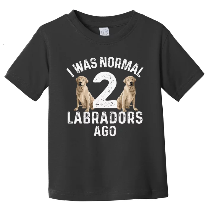 Cute Labrador Design For Labrador Retriever Lovers Toddler T-Shirt