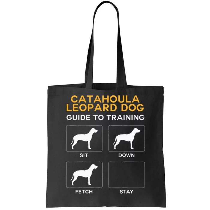 Catahoula Leopard Dog Guide To Training Dog Obedience Tote Bag