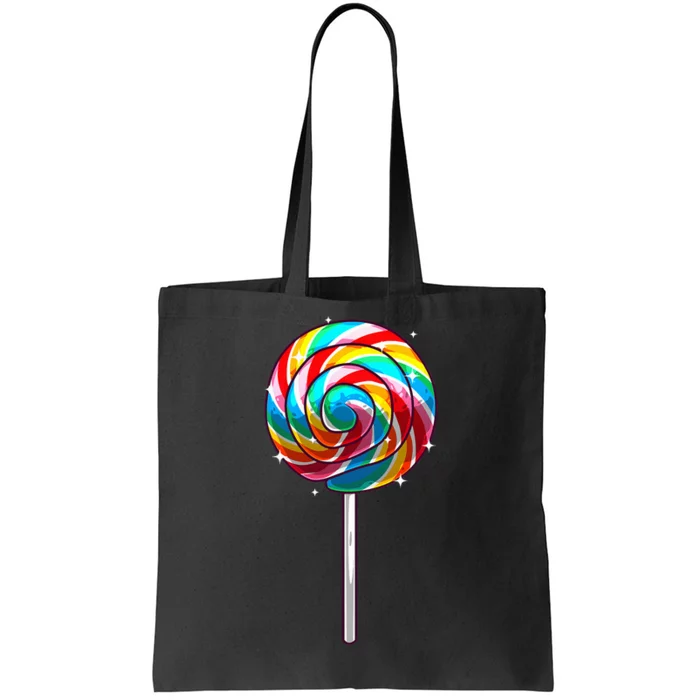 Cute Lollipop Design Lollipop Candy Lover Tote Bag