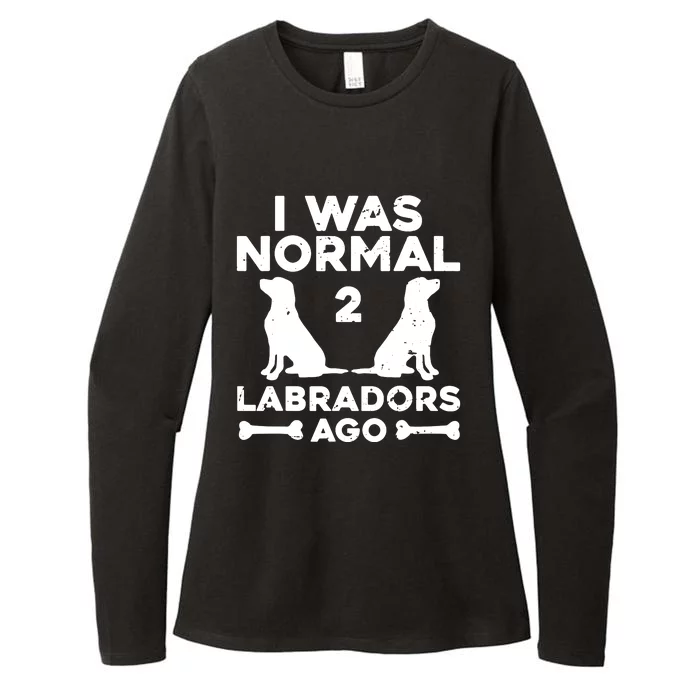 Cute Labrador Design For Men Women Labrador Retriever Lovers Womens CVC Long Sleeve Shirt