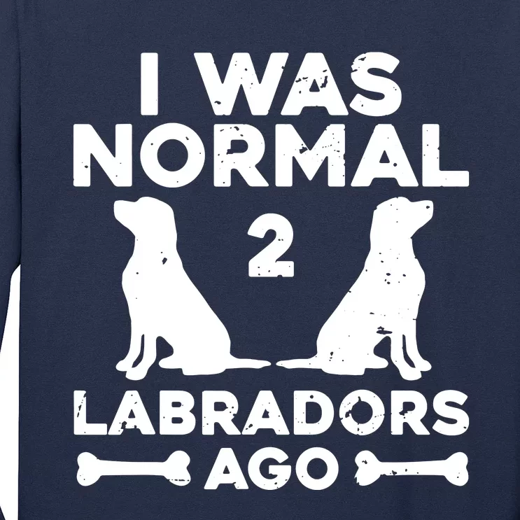 Cute Labrador Design For Men Women Labrador Retriever Lovers Long Sleeve Shirt