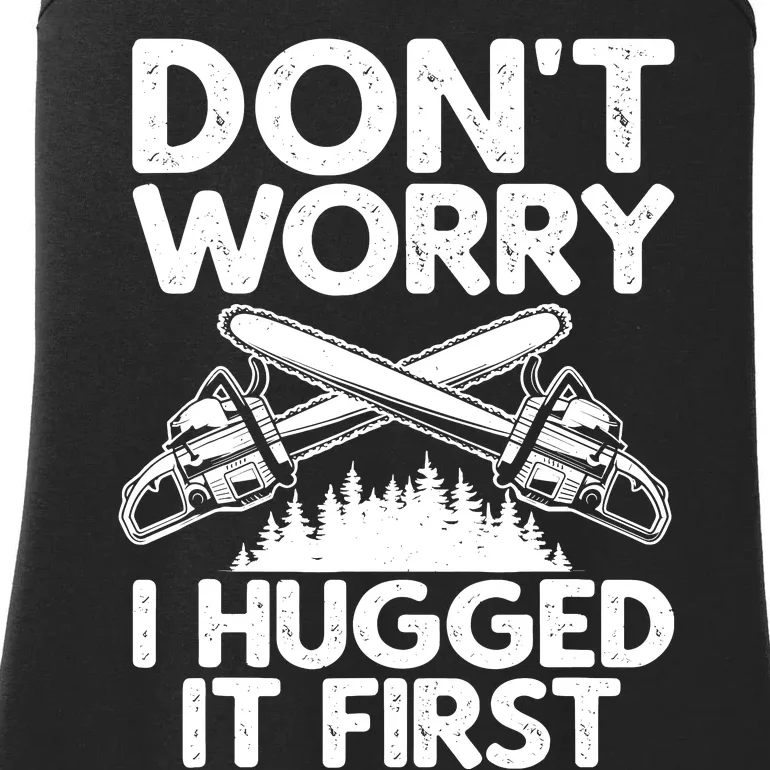 Cute Lumberjack Design For Logging Arborist Logger Ladies Essential Tank