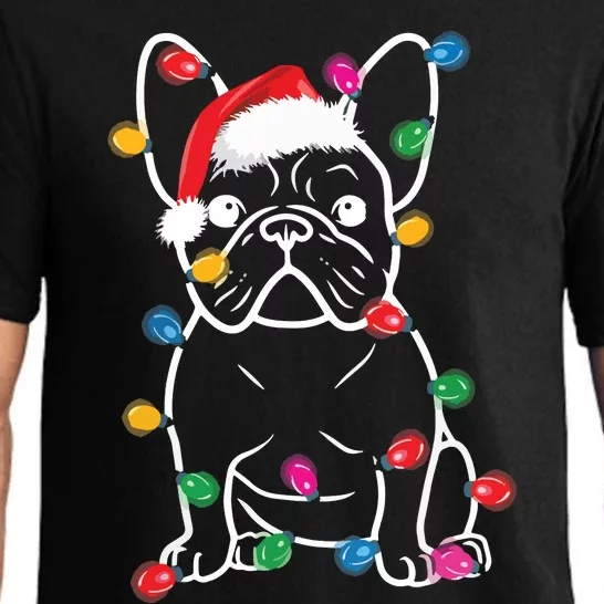 Christmas Lights Dog French Bulldog Pajama Set