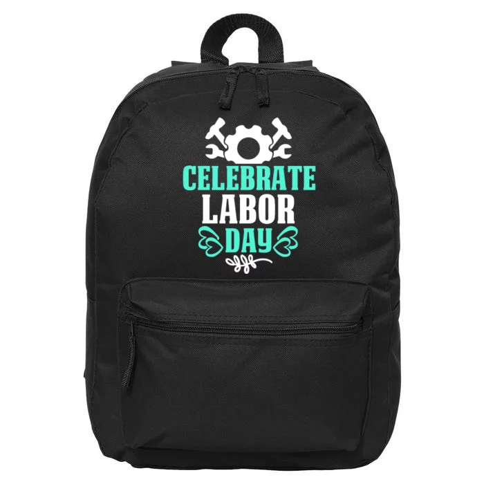 Celebrate Labor Day Gift 16 in Basic Backpack