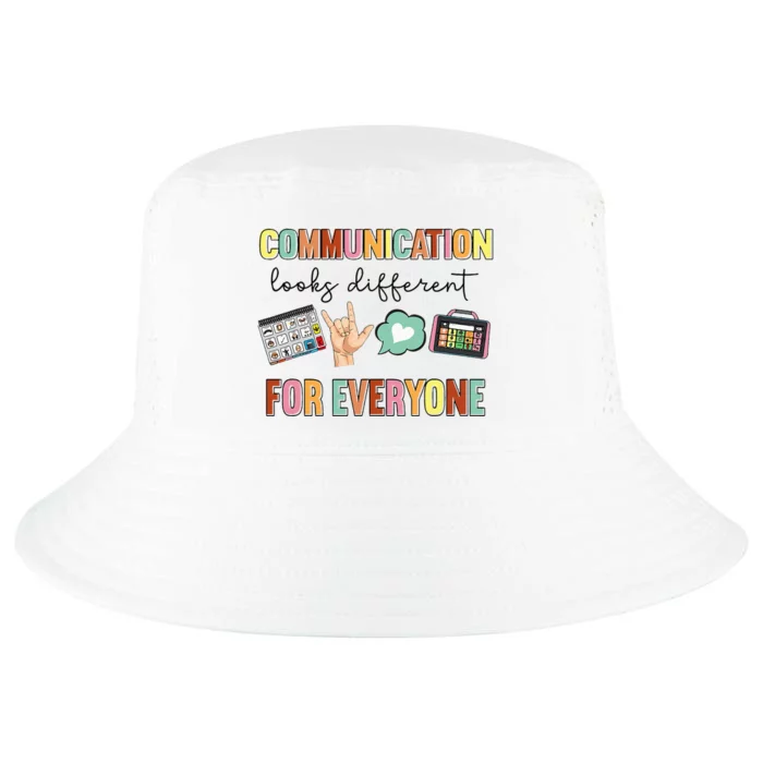 Communication Looks Different For Everyone Speech Therapy Cool Comfort Performance Bucket Hat