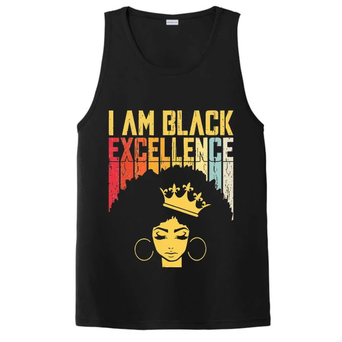 Challenge Lead Dream Black History Melanin African Pride Performance Tank