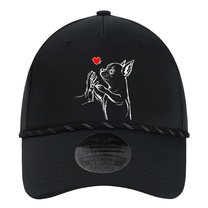 Chihuahua Love Dog Mom Gift Performance The Dyno Cap