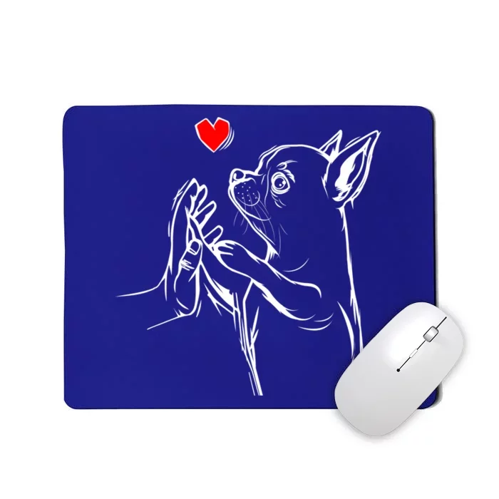 Chihuahua Love Dog Mom Gift Mousepad