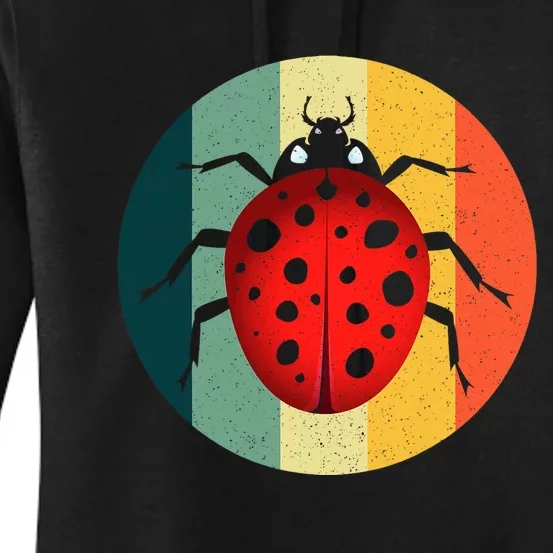 Cool Ladybug Design For Women Ladybug Women's Pullover Hoodie