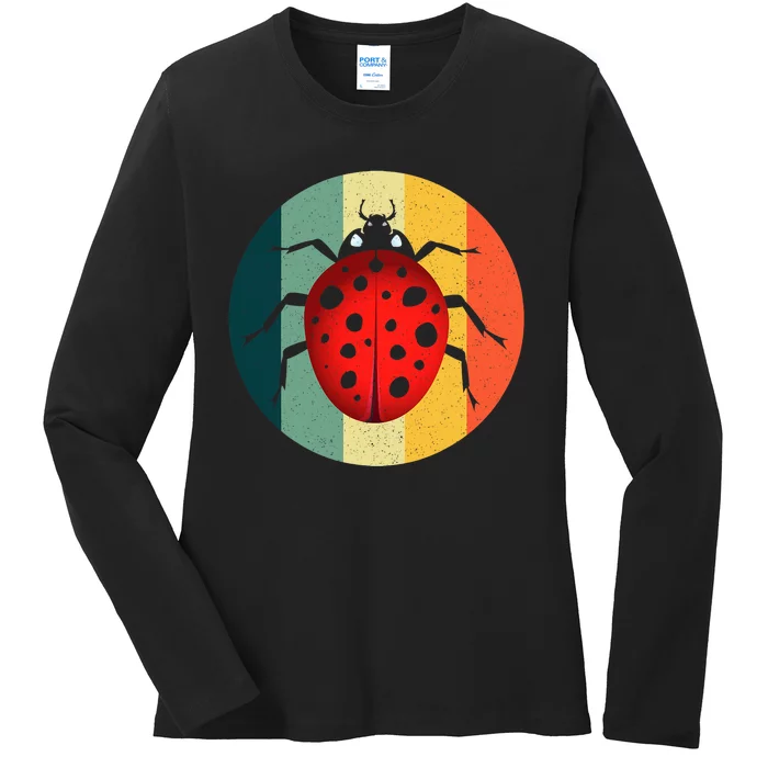 Cool Ladybug Design For Women Ladybug Ladies Long Sleeve Shirt