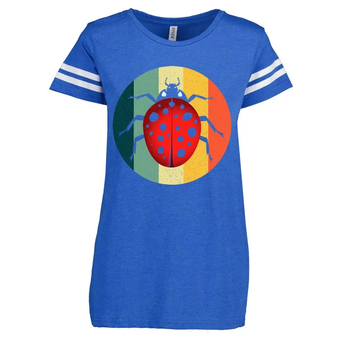 Cool Ladybug Design For Women Ladybug Enza Ladies Jersey Football T-Shirt