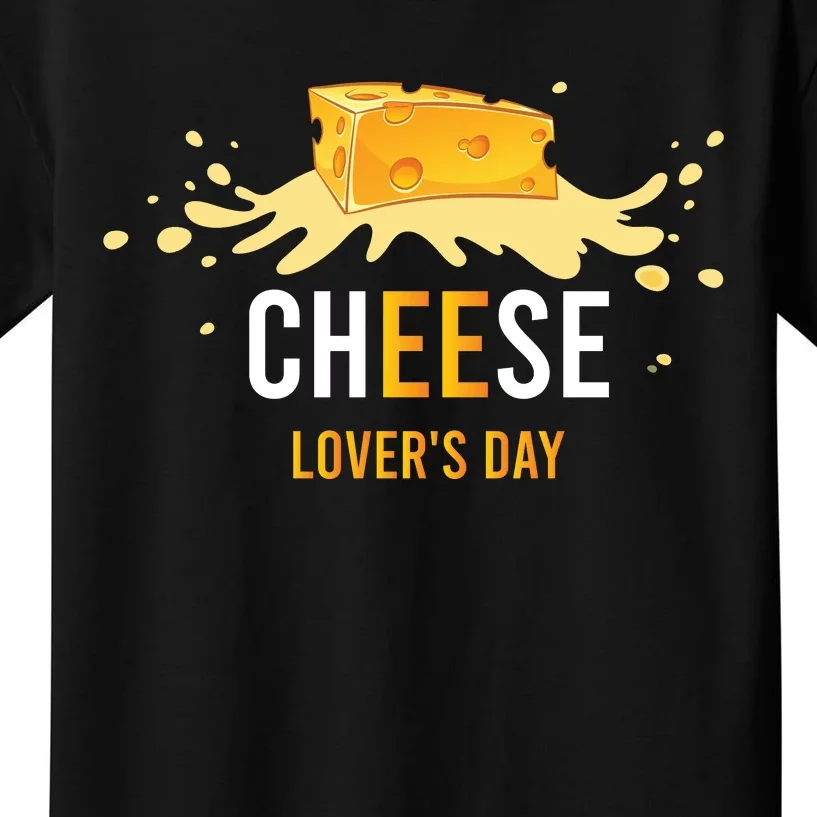 Cheese Lovers Day Kids T-Shirt