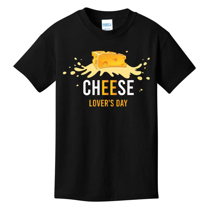 Cheese Lovers Day Kids T-Shirt