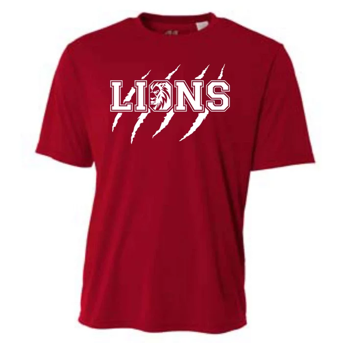 Cool Lions Detroit Football Michigan Cooling Performance Crew T-Shirt