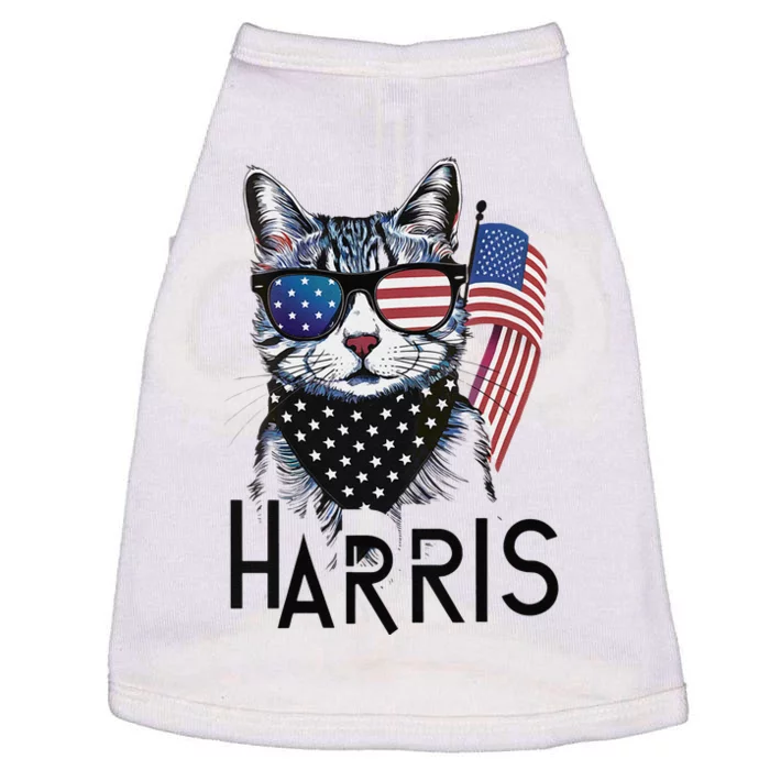 Cat Lady Design Kamala Harris Doggie Tank