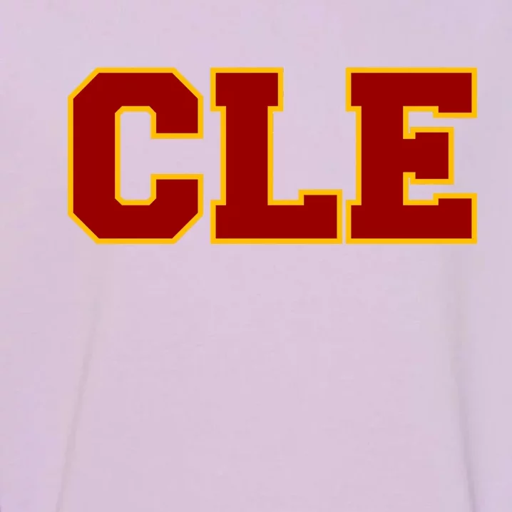 Cle Cleveland Logo Garment-Dyed Sweatshirt