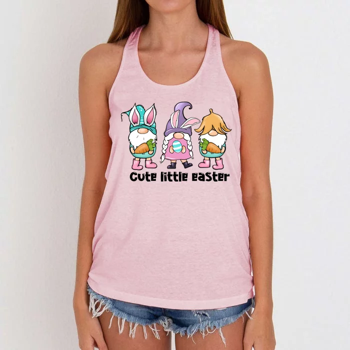 Cute Little Easter Women's Knotted Racerback Tank