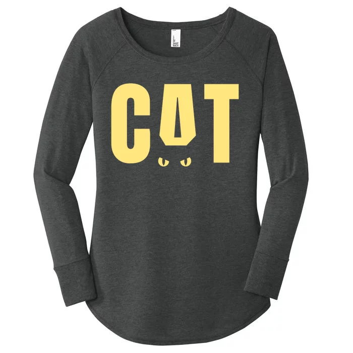 Cat Lover Ears Cute Gift Women's Perfect Tri Tunic Long Sleeve Shirt