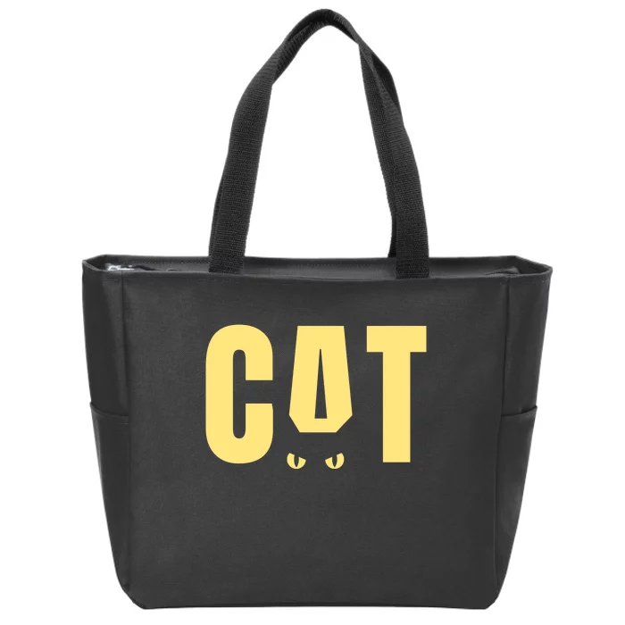 Cat Lover Ears Cute Gift Zip Tote Bag