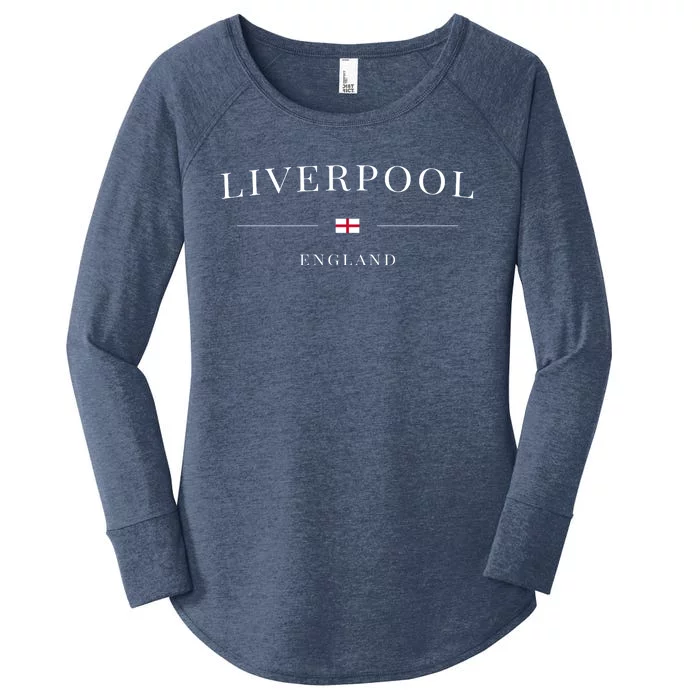 Cool Liverpool England City Women's Perfect Tri Tunic Long Sleeve Shirt