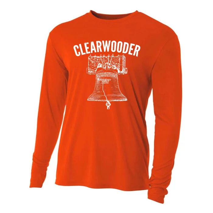 Clearwooder Liberty Bell Cooling Performance Long Sleeve Crew