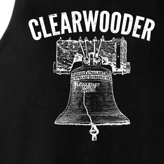 Clearwooder Liberty Bell Ladies Tri-Blend Wicking Tank