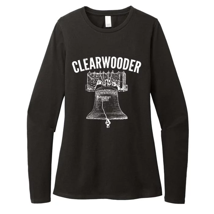 Clearwooder Liberty Bell Womens CVC Long Sleeve Shirt