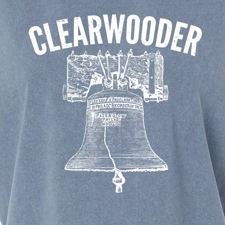 Clearwooder Liberty Bell Garment-Dyed Women's Muscle Tee