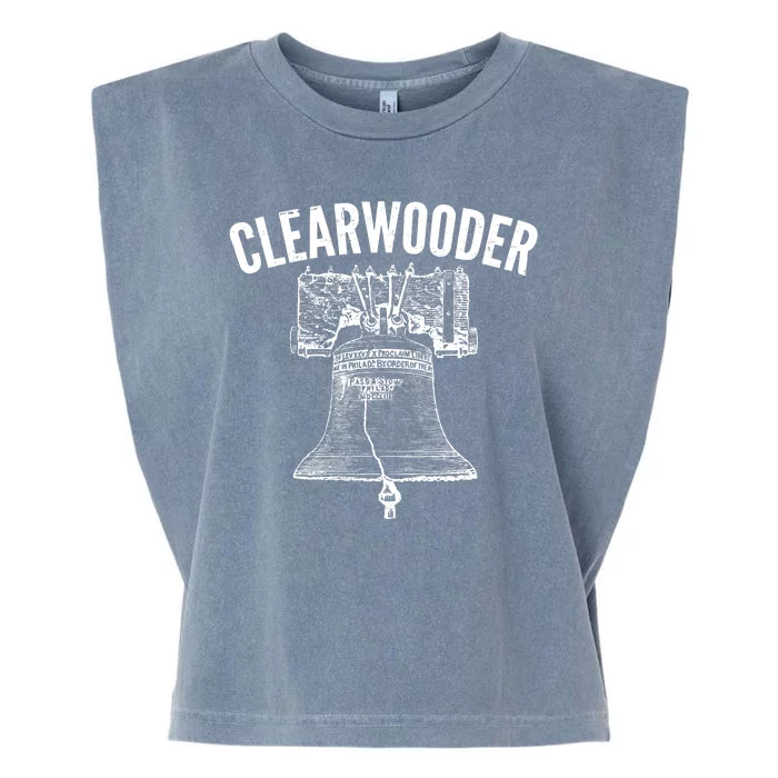 Clearwooder Liberty Bell Garment-Dyed Women's Muscle Tee