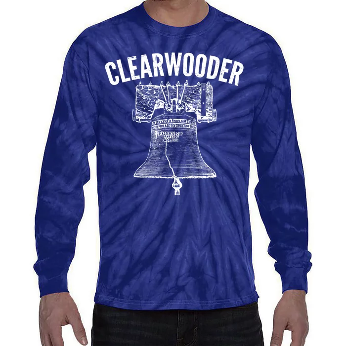 Clearwooder Liberty Bell Tie-Dye Long Sleeve Shirt