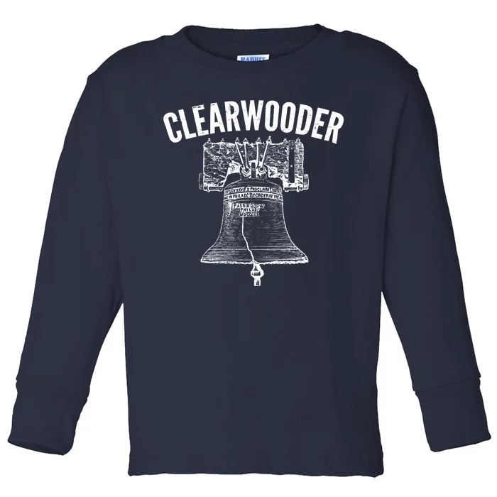 Clearwooder Liberty Bell Toddler Long Sleeve Shirt